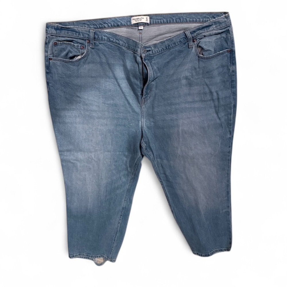 Abercrombie Ankle Straight Ultra High Rise | Plus Size